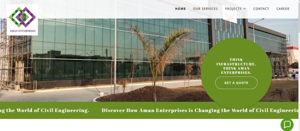 Construction website